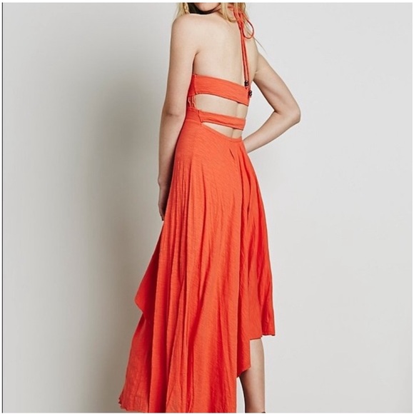 Rare Free People Beautiful Stranger Caged Maxi dress. - Picture 2 of 8